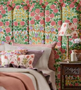 Campanula Fabric by Morris & Co Peacock/Opal