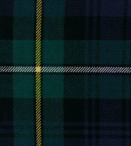 Campbell Of Argyll Mod Fabric by The Isle Mill Green