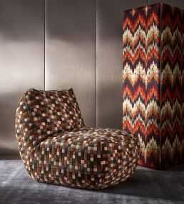 Campden Fabric by Zinc Tobacco