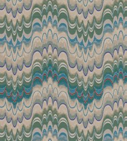 Canaletto Fabric by Nobilis Turquoise