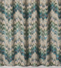 Canaletto Fabric by Nobilis Turquoise