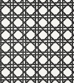 Canary Trellis Wallpaper by Thibaut Black