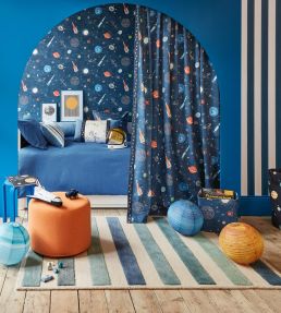 Villa Nova Candy Cane rug Ocean RG2042S Ocean