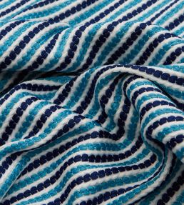 Candy Stripe in Harlow Fabric by Liberty Lapis