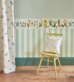Candy Stripe Wallpaper by Villa Nova Blush