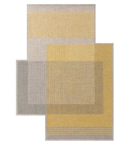 GAN Canevas Geo rug Grey 141506-US Grey