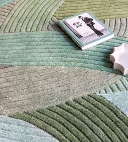 Edito Paris Canopee rug Green KE-080L Green