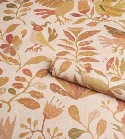 Canopy Wallpaper by Schumacher Spice