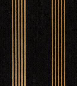 Canvas Stripe Fabric by Ian Mankin Antique Black