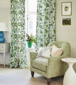 Canvaswork Fabric by Jim Thompson No.9 Green