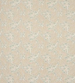 Canya Fabric by Jane Churchill Aqua