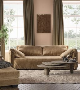 Cape Mohair Fabric by Warwick Almond