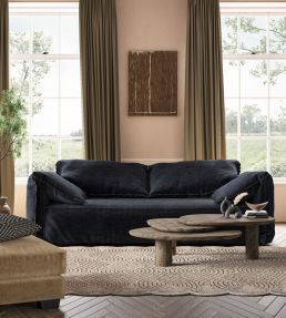 Cape Mohair Fabric by Warwick Petrol