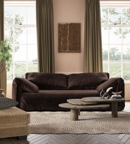Cape Mohair Fabric by Warwick Truffle