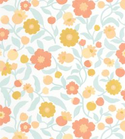 Capucine Wallpaper by Caselio Bleu