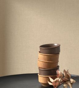 Caractere Wallpaper by Casadeco Beige Lin