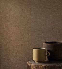 Caractere Wallpaper by Casadeco Cacao