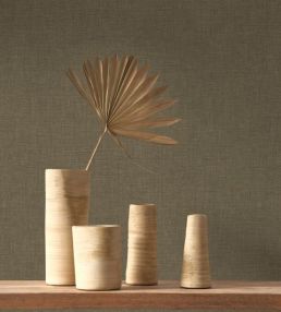 Caractere Wallpaper by Casadeco Tabac