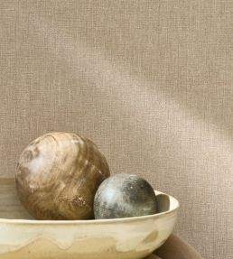 Caractere Wallpaper by Casadeco Taupe