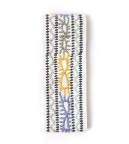 Caravanne Border Trimming by Christopher Farr Cloth Indigo