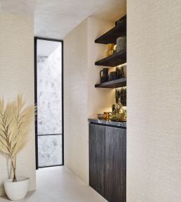 Carioca Wallpaper by Casamance Perle