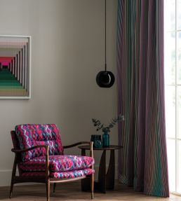 Carioca Fabric by Osborne & Little Red/Blue