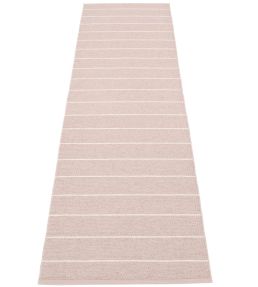Pappelina Carl Runner rug Pale Rose/Ballet CA7745 Pale Rose/Ballet