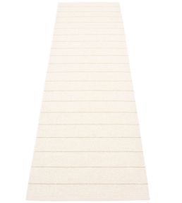 Pappelina Carl Runner rug Vanilla/White CA0C727 Vanilla/White