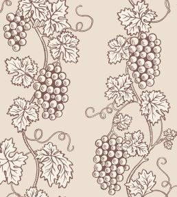 Carla Wallpaper by Sandberg Burgundy