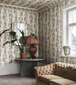 Carla Wallpaper by Sandberg Garden Green