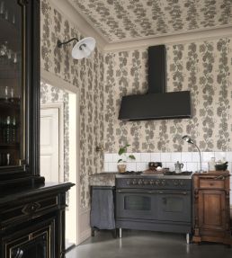 Carla Wallpaper by Sandberg Garden Green