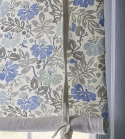 Carlisle Fauna Fabric by Designers Guild Woad