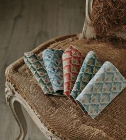 Carlotta Fabric by Colefax and Fowler Red