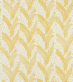 Carnac Fabric by Christopher Farr Cloth Lemon