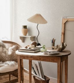 Caroline Wallpaper by Sandberg Sandstone
