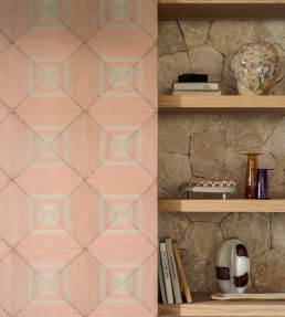 Carres Jalonnes Wallpaper by Elitis Divin Graphique