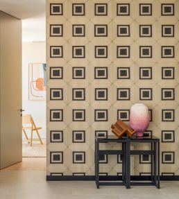 Carres Jalonnes Wallpaper by Elitis L'harmonie Des Contrastes