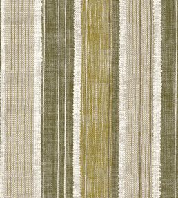 Carskiey Broad Stripe Wallpaper by Fermoie Bottle Green