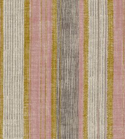 Carskiey Broad Stripe Wallpaper by Fermoie Pink/Chartreuse