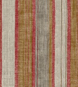 Carskiey Broad Stripe Wallpaper by Fermoie Yellow/Red