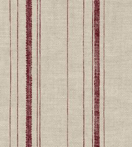Carskiey Single Stripe Wallpaper by Fermoie Burgundy