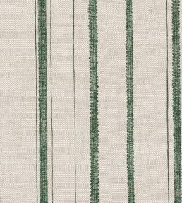 Carskiey Single Stripe Fabric by Fermoie Green