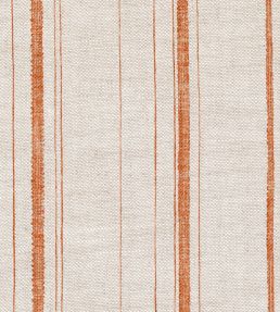 Carskiey Single Stripe Fabric by Fermoie Orange