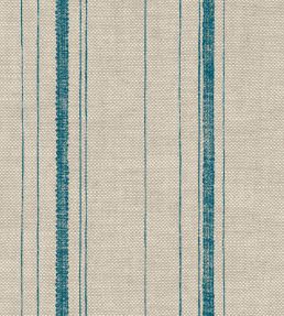 Carskiey Single Stripe Wallpaper by Fermoie Teal