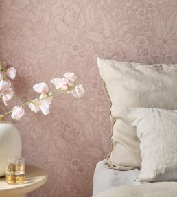 Casa De Fiore Wallpaper by Eijffinger Light Mauve