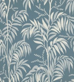 Casablanca Afternoon Wallpaper by Langelid Von Bromssen Smokey Blue