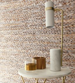 Saba Wallpaper by Casamance Mousse