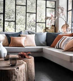 Paris Texas Fabric by Casamance Orange