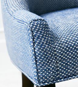 Cascade Fabric by Thibaut Navy