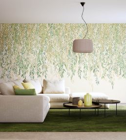 Cascading Willow Mural by Ohpopsi Sage & Ochre